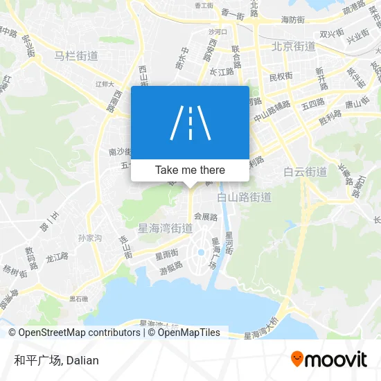 和平广场 map