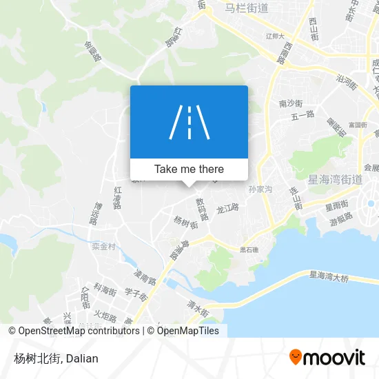 杨树北街 map