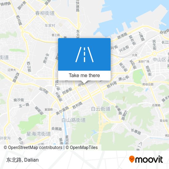 东北路 map