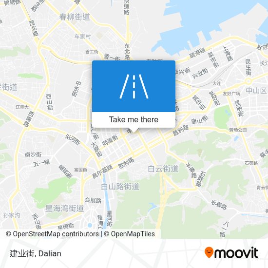 建业街 map