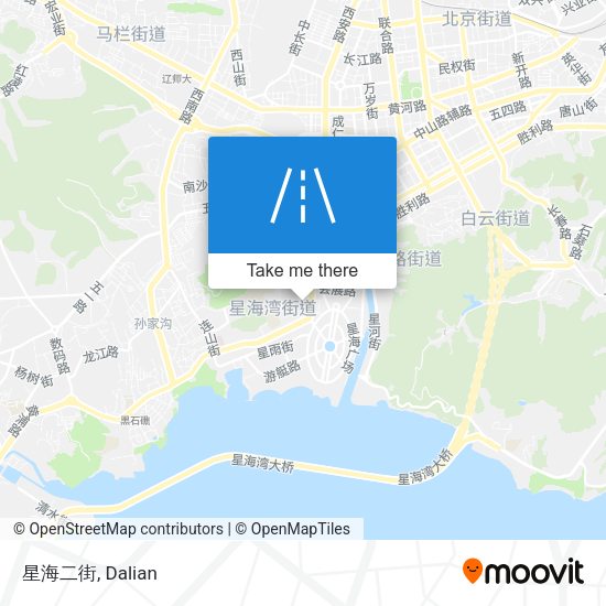 星海二街 map