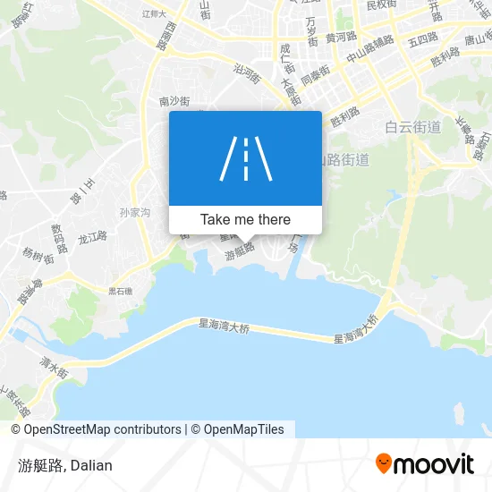 游艇路 map
