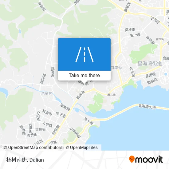 杨树南街 map