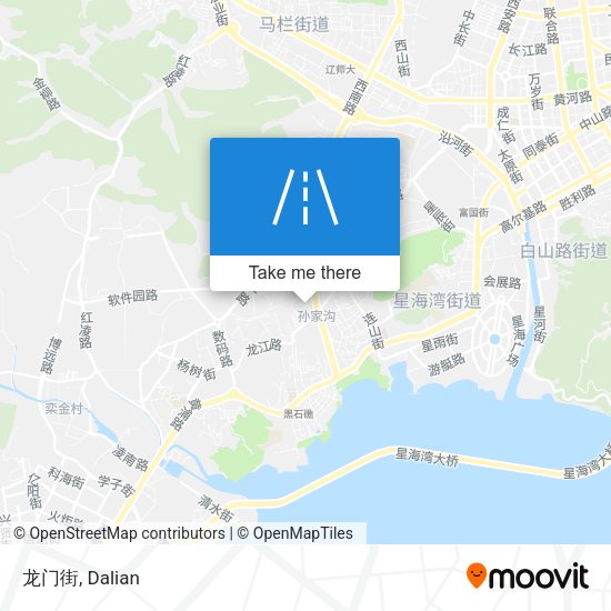 龙门街 map