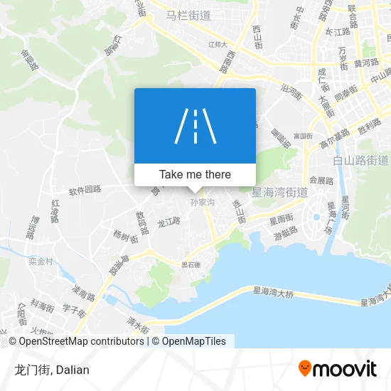 龙门街 map