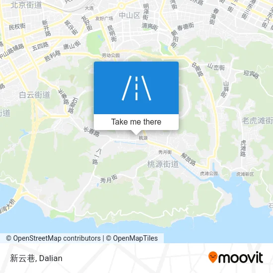 新云巷 map