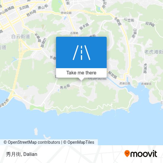 秀月街 map