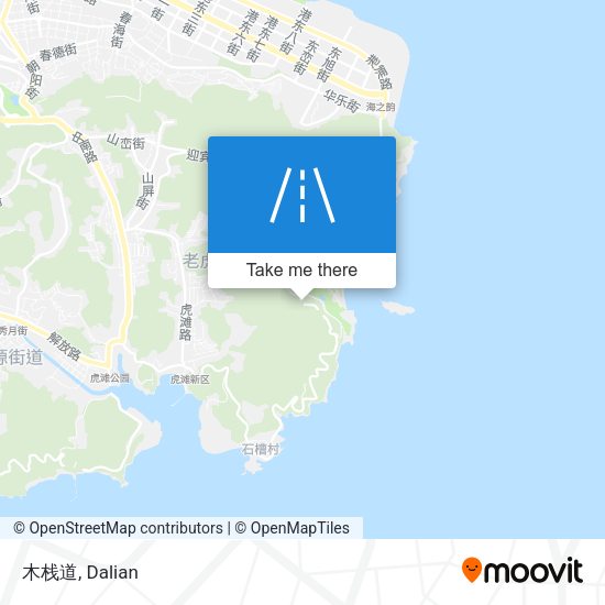 木栈道 map
