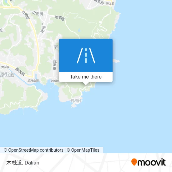 木栈道 map