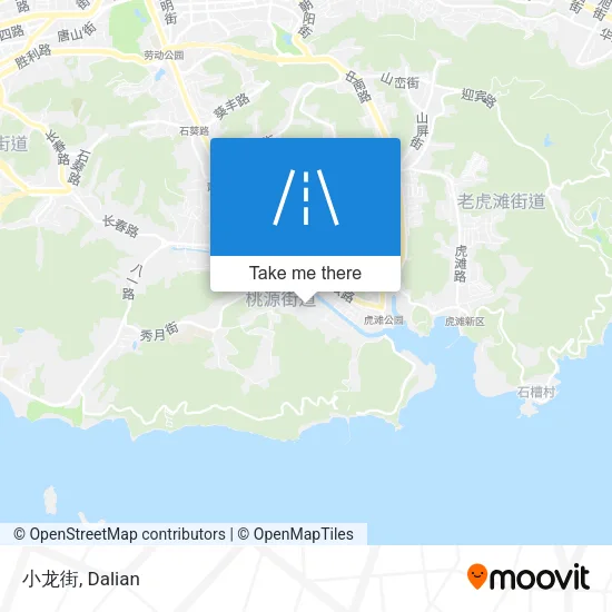 小龙街 map