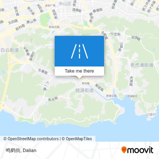 鸣鹤街 map