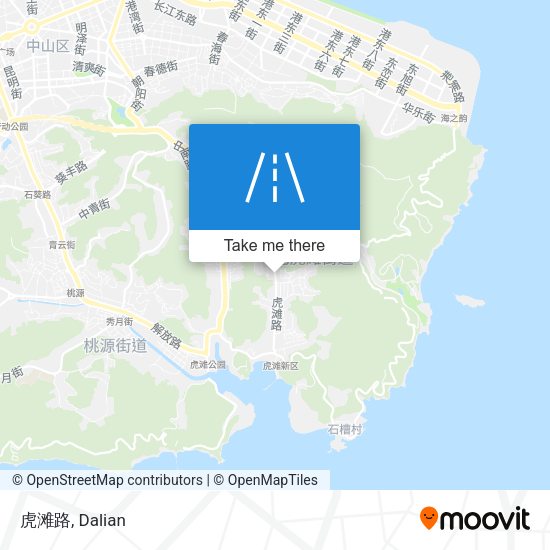 虎滩路 map