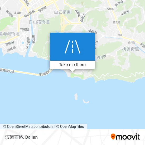 滨海西路 map