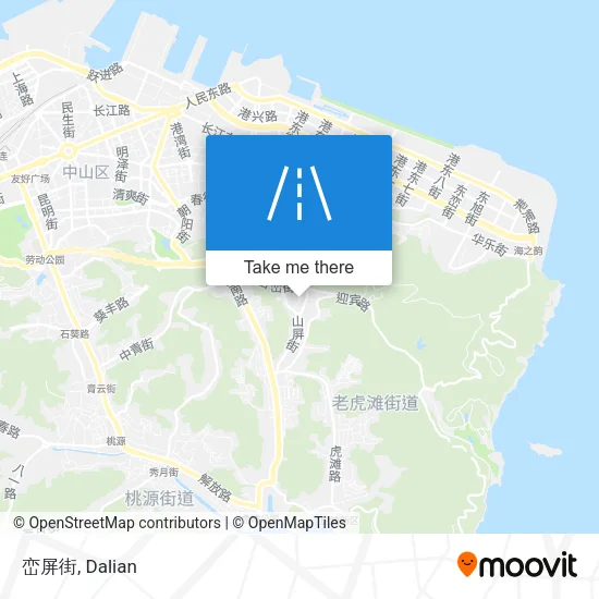 峦屏街 map