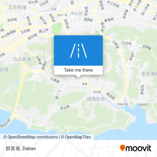 群英巷 map