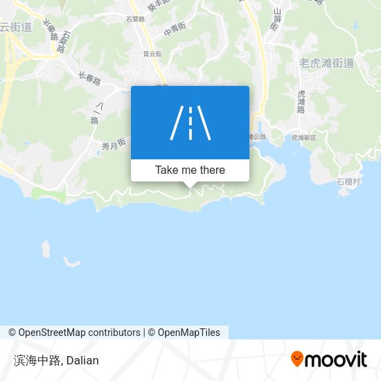 滨海中路 map