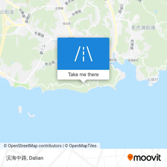 滨海中路 map