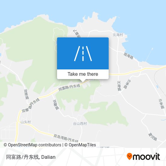 同富路/丹东线 map