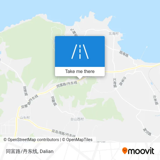 同富路/丹东线 map