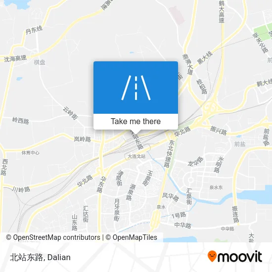 北站东路 map