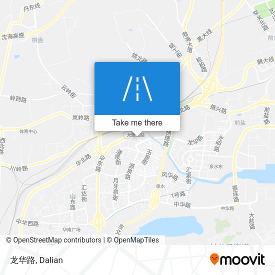 龙华路 map