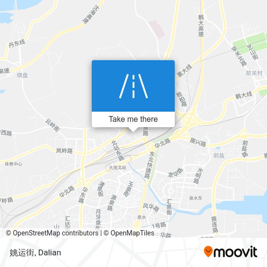 姚运街 map