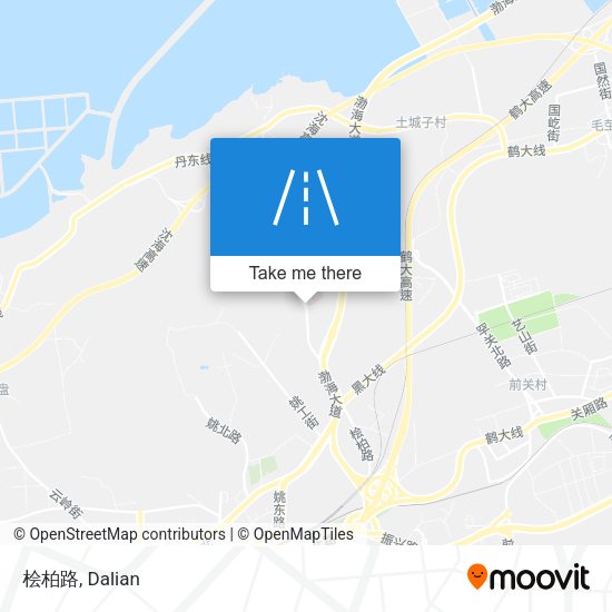 桧柏路 map