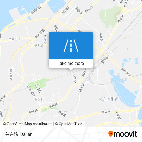 关东路 map