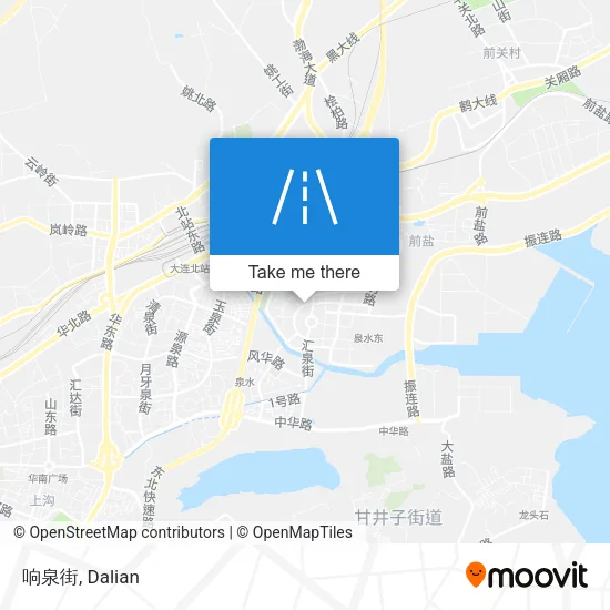 响泉街 map