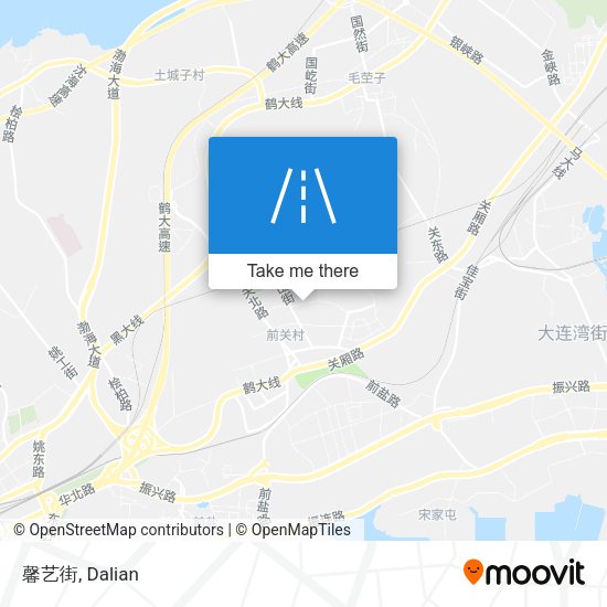 馨艺街 map