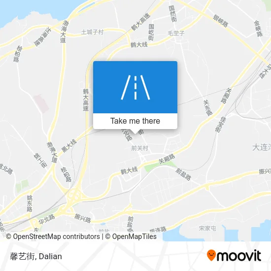 馨艺街 map