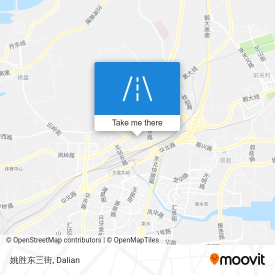 姚胜东三街 map