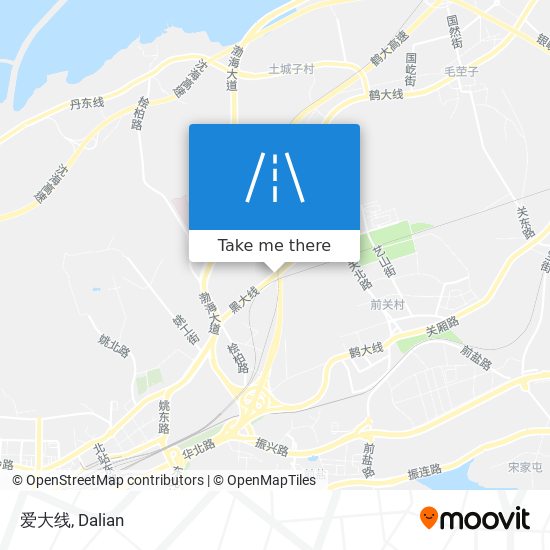 爱大线 map