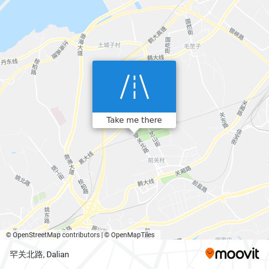 罕关北路 map