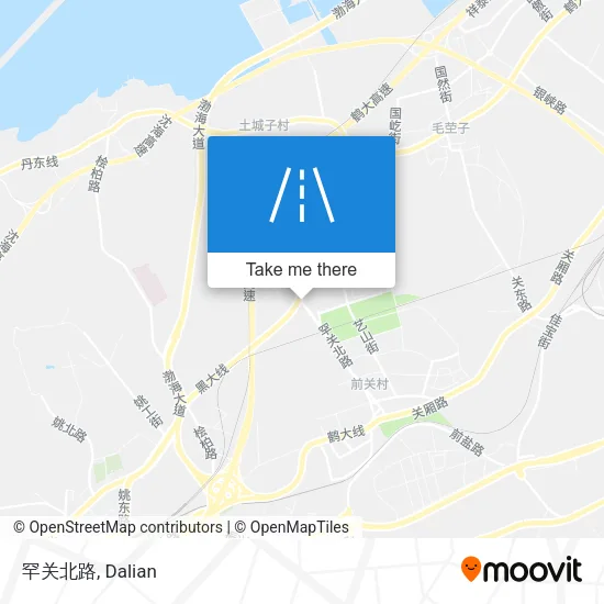罕关北路 map