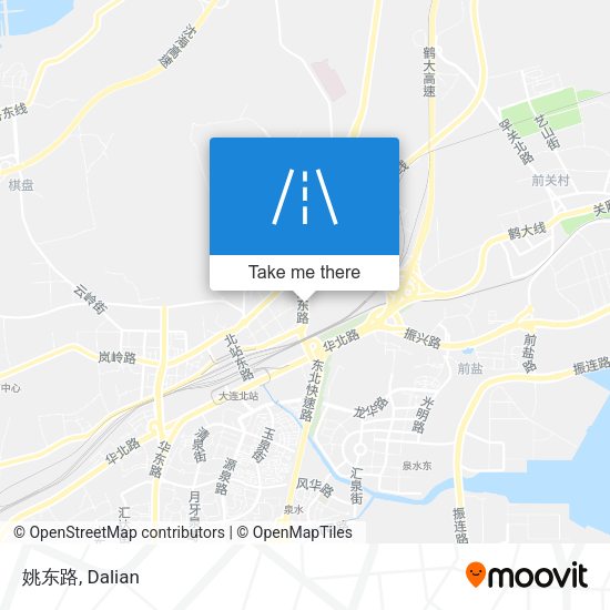 姚东路 map