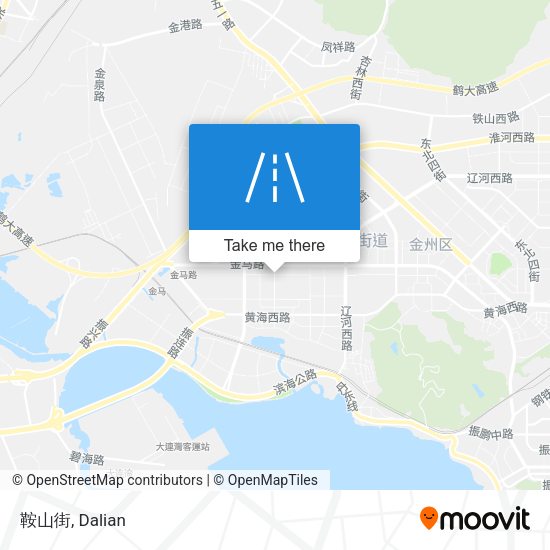 鞍山街 map