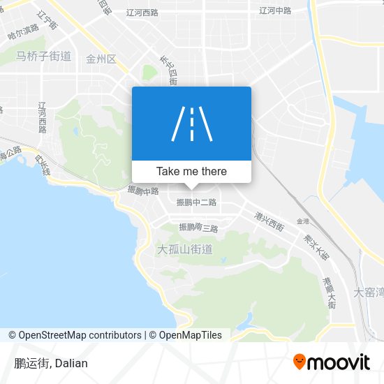 鹏运街 map