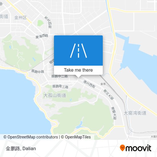 金鹏路 map
