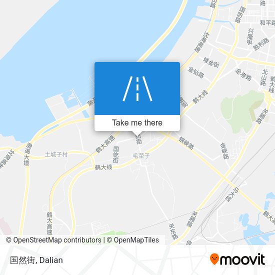 国然街 map