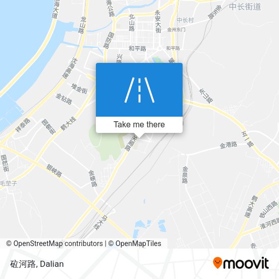 砬河路 map