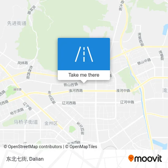 东北七街 map