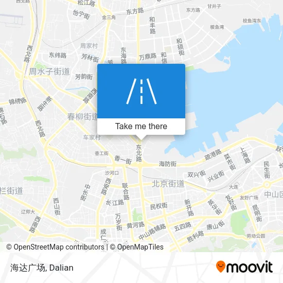 海达广场 map