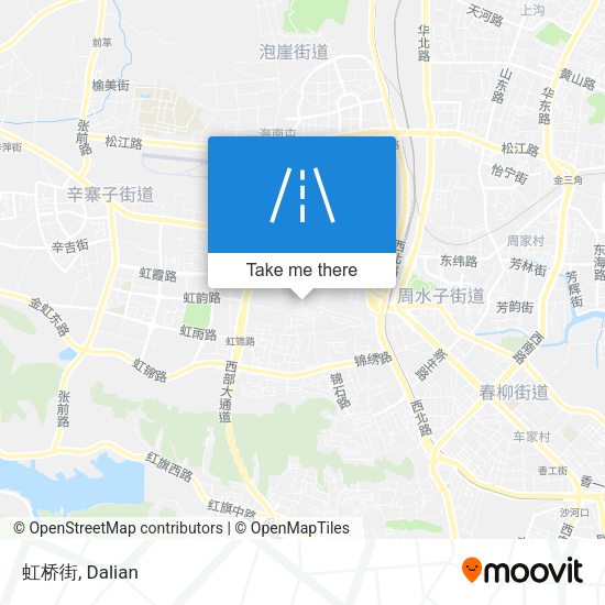 虹桥街 map