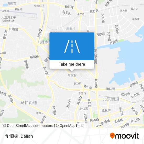 华顺街 map