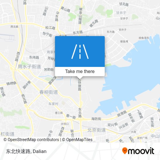 东北快速路 map