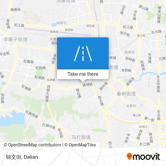 锦文街 map