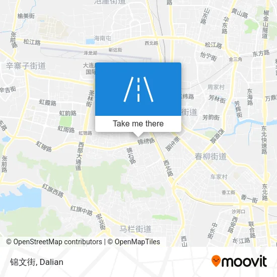 锦文街 map