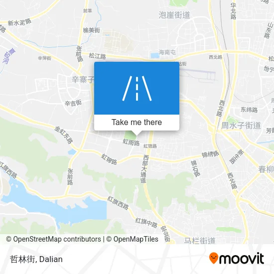 哲林街 map