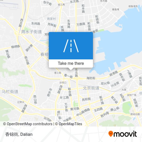 香锦街 map